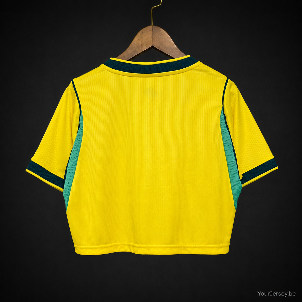 Brazil 2026 Home Women Cropped Jersey